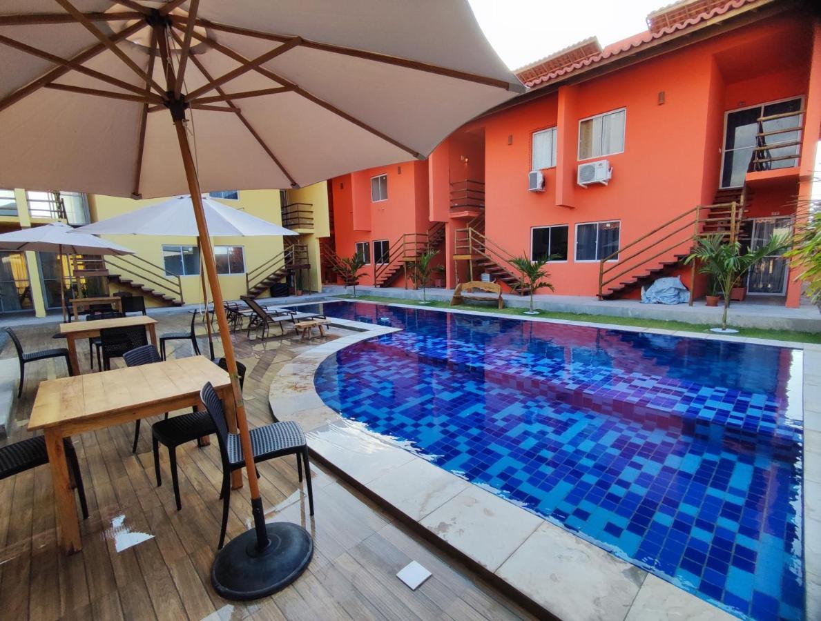 Casa Na Praia Com Piscina Luis Correia Bagian luar foto