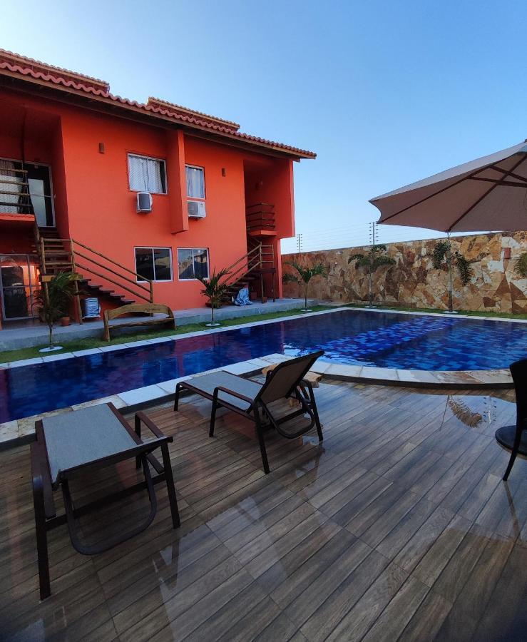Casa Na Praia Com Piscina Luis Correia Bagian luar foto