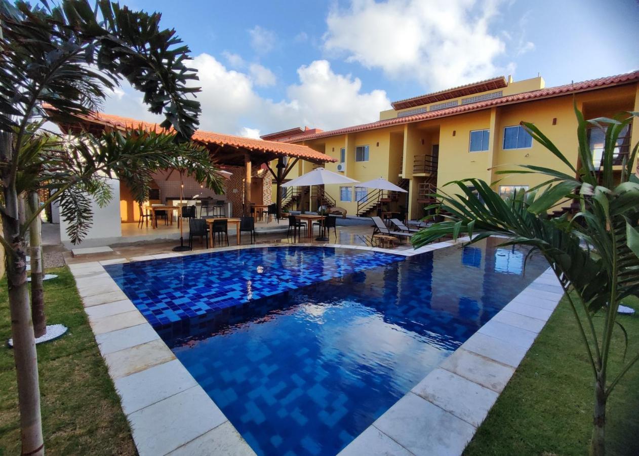 Casa Na Praia Com Piscina Luis Correia Bagian luar foto